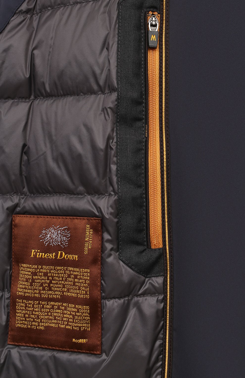 Пуховый жилет uros-skt MOORER, арт. UR0S-SKT, фото 6