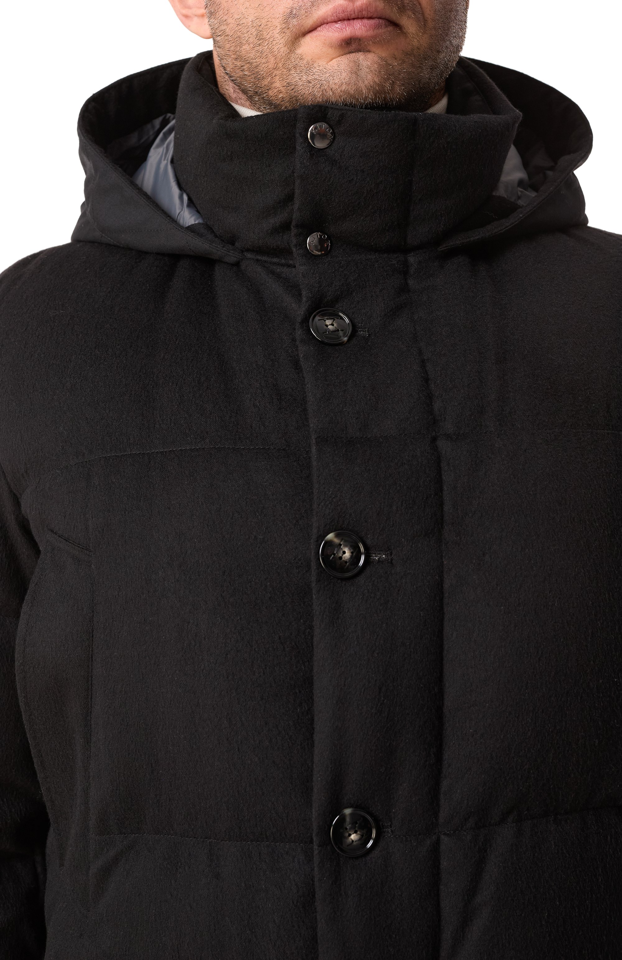 Кашемировый пуховик KITON, арт. UW1912V0455F01, фото 5