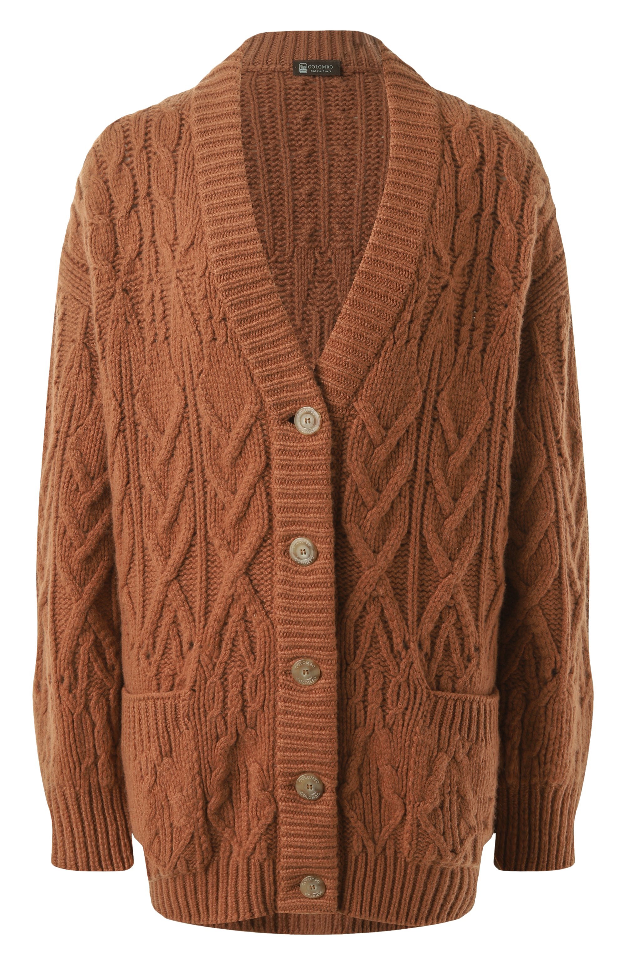 Кашемировый кардиган COLOMBO, арт. MA04321/1-1.8KC, фото 1