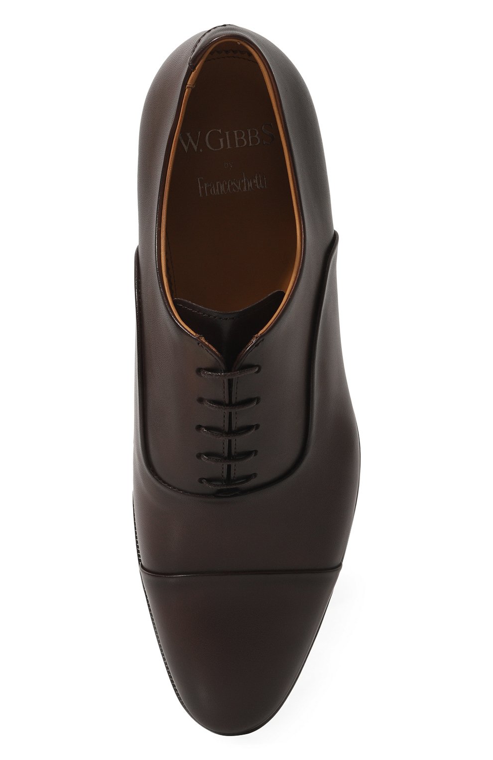 Кожаные оксфорды W.GIBBS, арт. 7255018/C0RTINA, фото 6