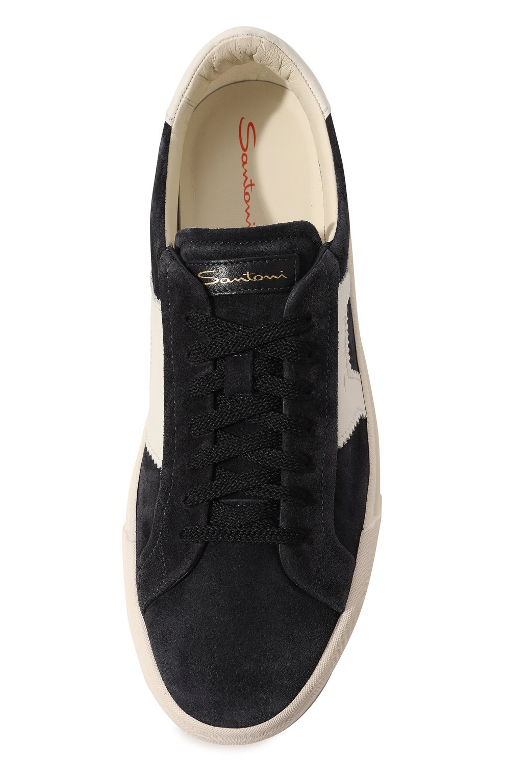 Замшевые кеды gloria SANTONI, арт. MBGT21870PNNGSU4U60, фото 6