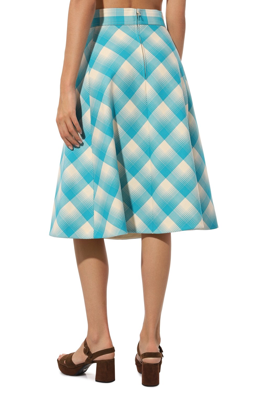 Шерстяная юбка GUCCI, арт. 643333 ZAF1P, фото 4