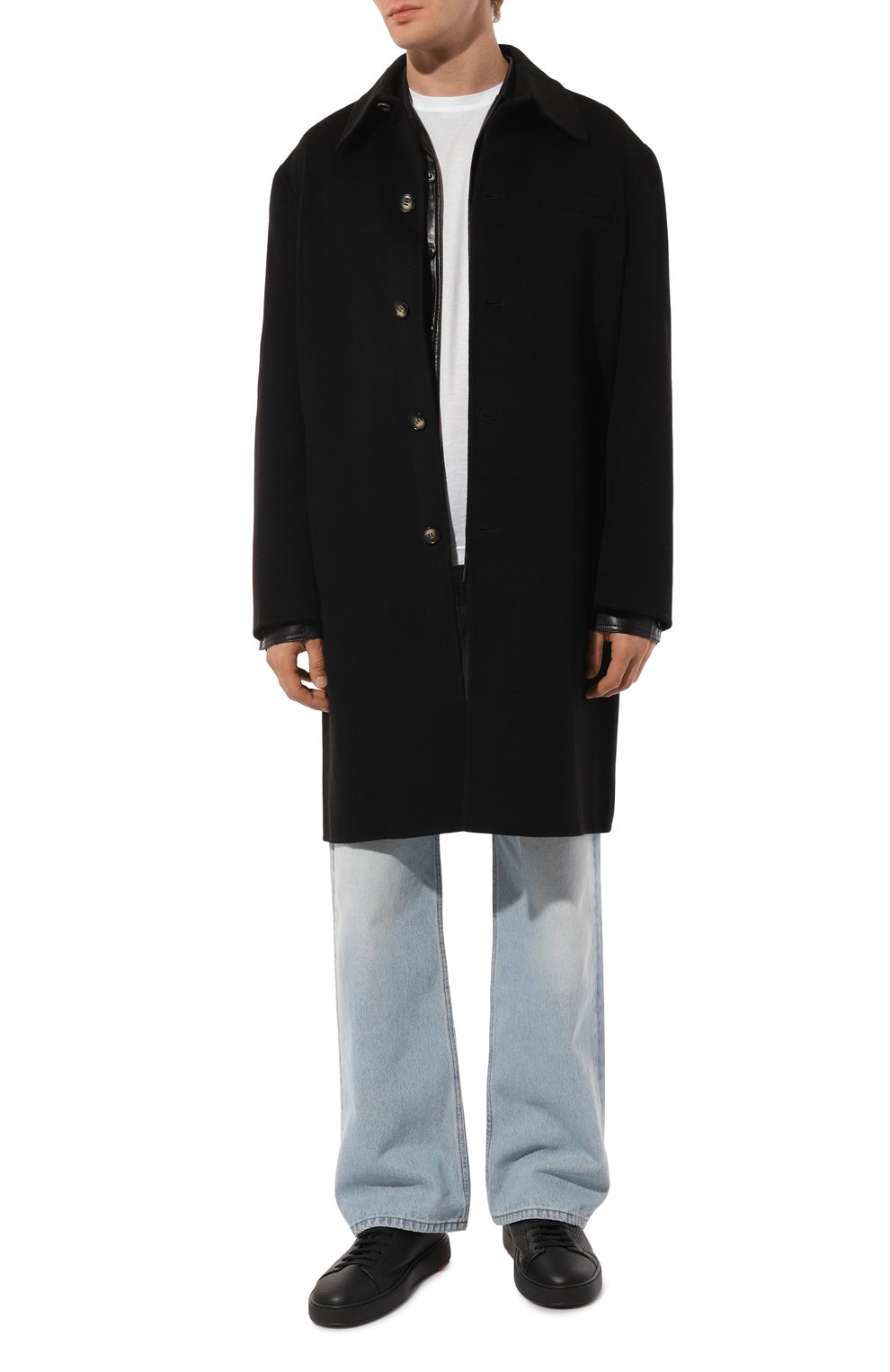 Пальто из шерсти и шелка NANUSHKA, арт. NM24CR0W01799, фото 2