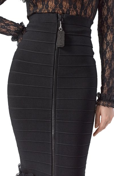 Юбка из вискозы SELF-PORTRAIT, арт. SS25CK003MSKB, фото 5