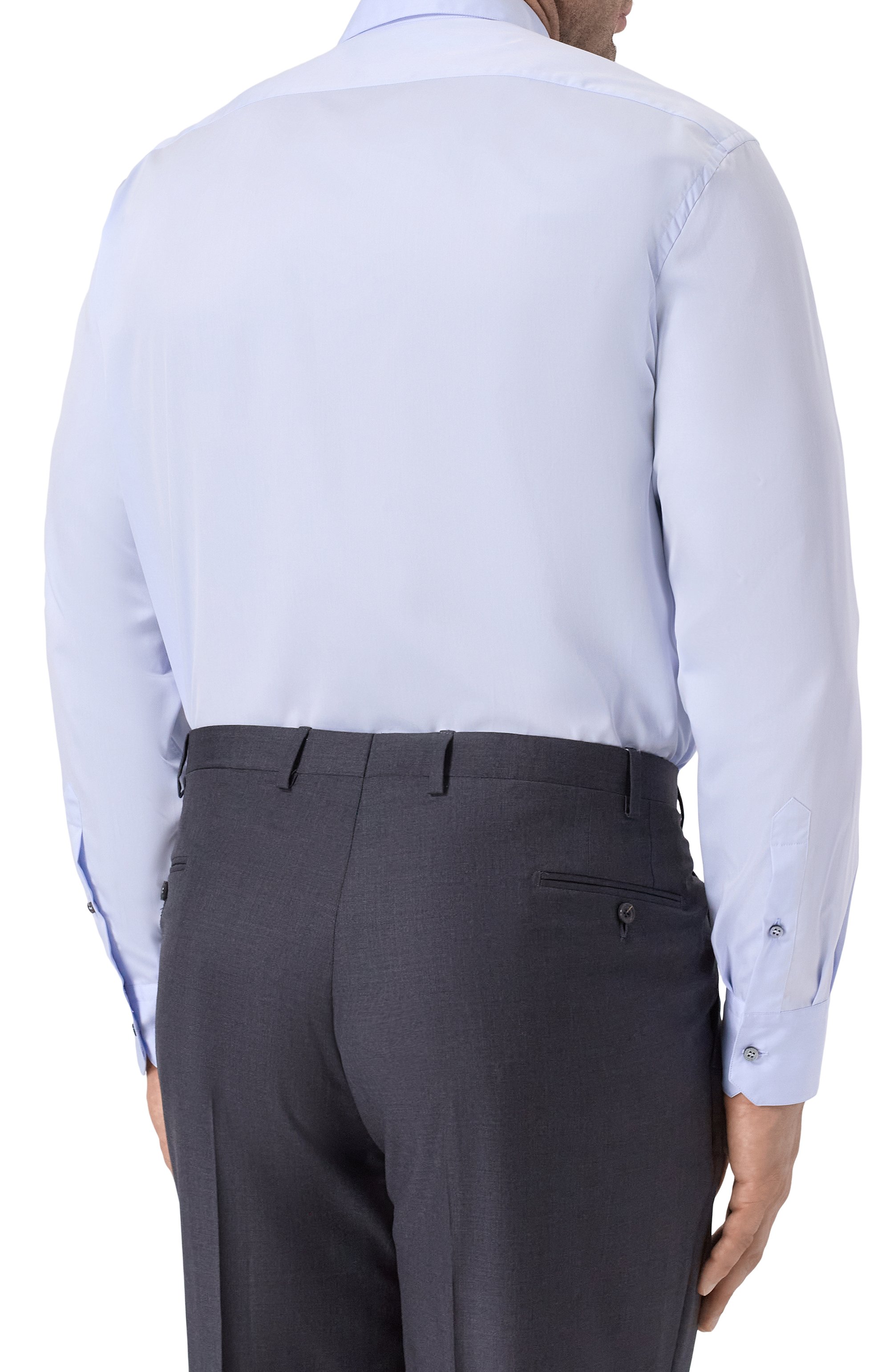 Хлопковая сорочка ZILLI, арт. F0RA01M010012212U, фото 4