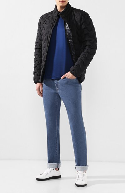 Хлопковая футболка с круглым вырезом BRIONI, арт. UJ9M0L/PZ600, фото 2