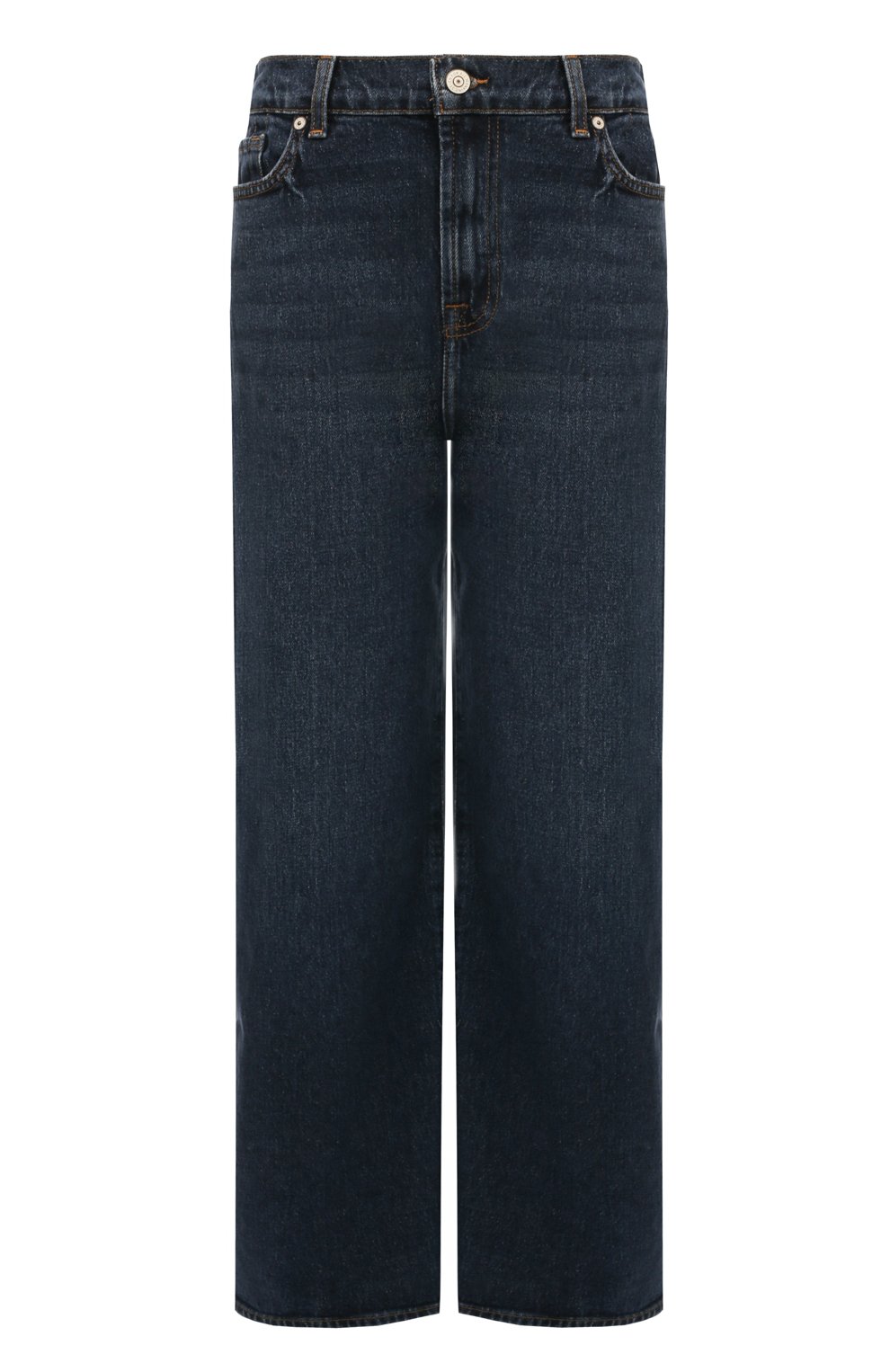 Джинсы 7 FOR ALL MANKIND темно-синего цвета по цене 22200 руб., арт. JSSUD480RT, фото 1 Джинсы 7 FOR ALL MANKIND, арт. JSSUD480RT, фото 1