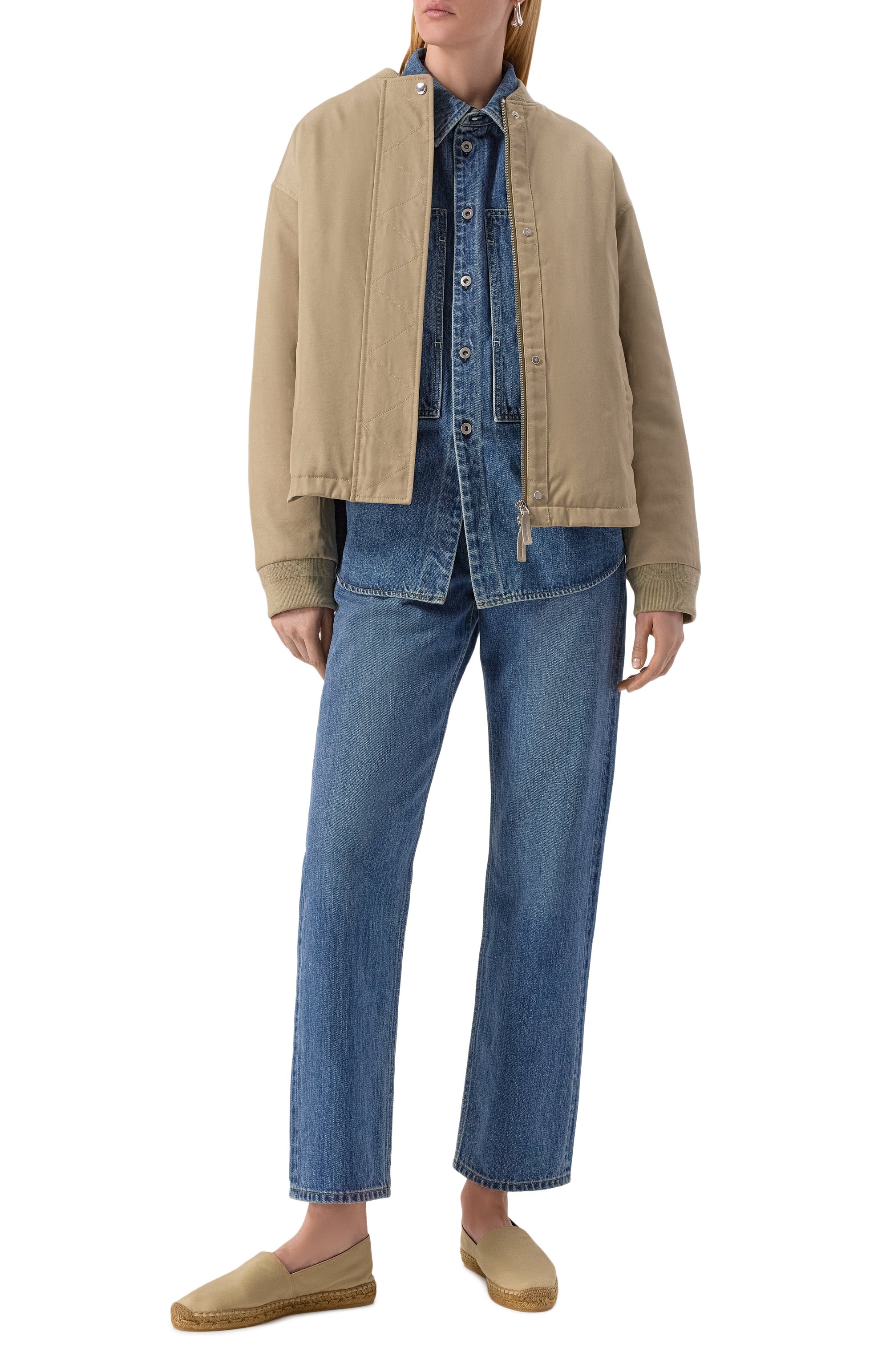 Куртка YVES SALOMON бежевого цвета по цене 146500 руб., арт. 25EFV02068B07W/A2132, фото 2 Куртка YVES SALOMON, арт. 25EFV02068B07W/A2132, фото 2