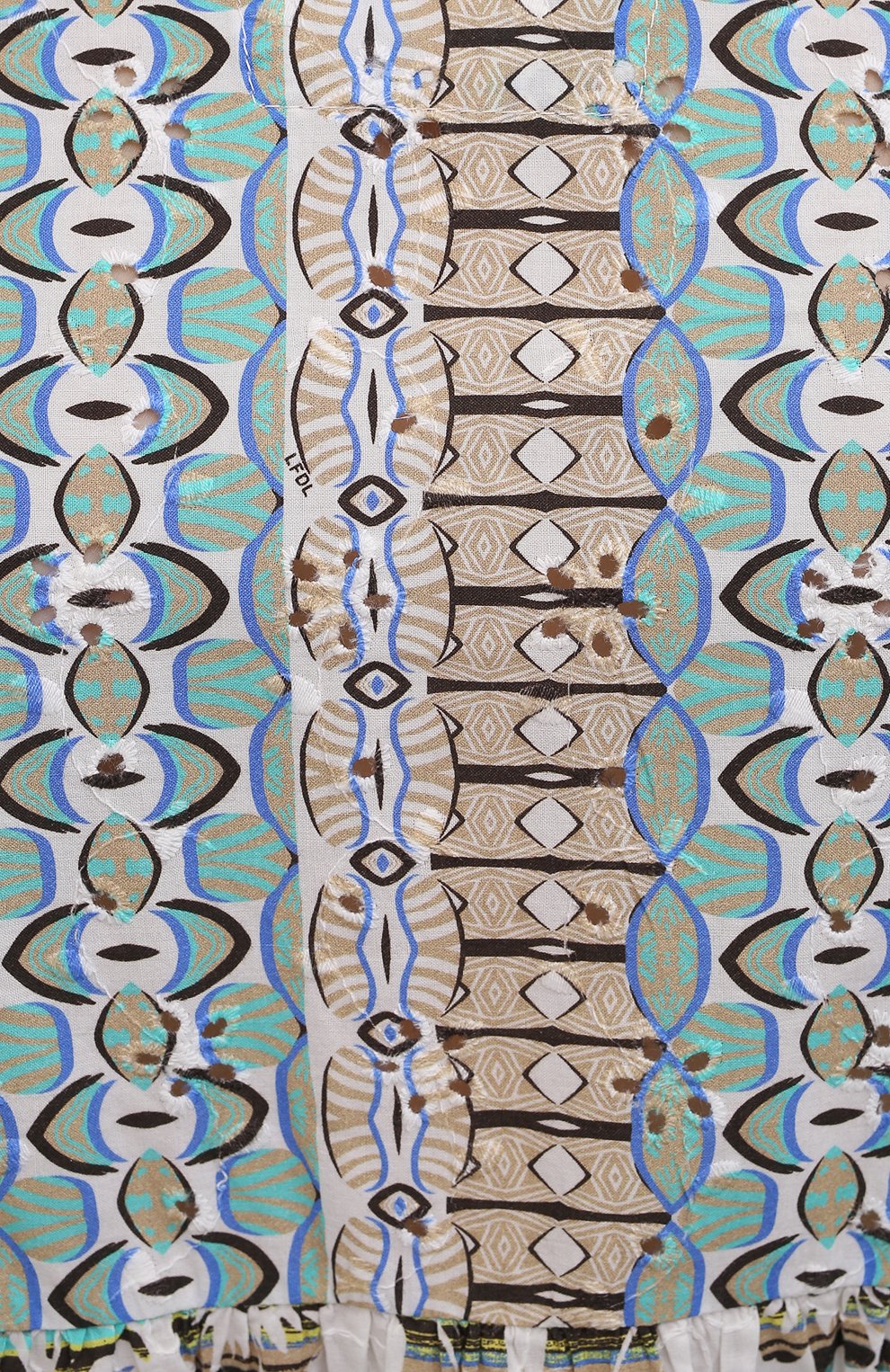 Хлопковое платье LA FABBRICA DEL LINO, арт. 10315, фото 5