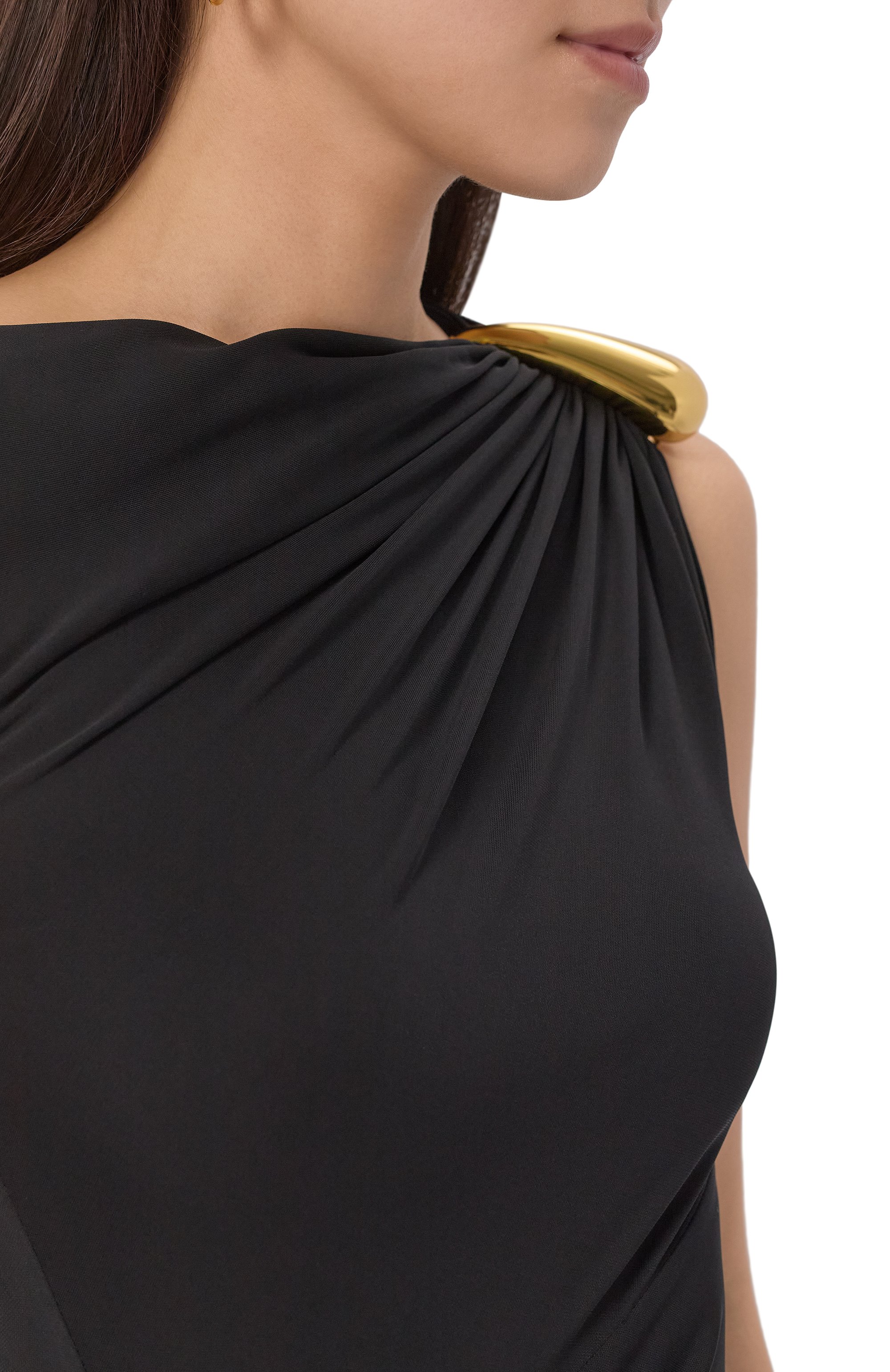 Платье из вискозы BOTTEGA VENETA, арт. 831590/V4YX0, фото 5