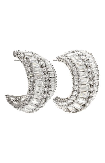 Серьги hyperbola SWAROVSKI серебряного цвета по цене 67300 руб., арт. 5598344, фото 3 Серьги hyperbola SWAROVSKI, арт. 5598344, фото 3
