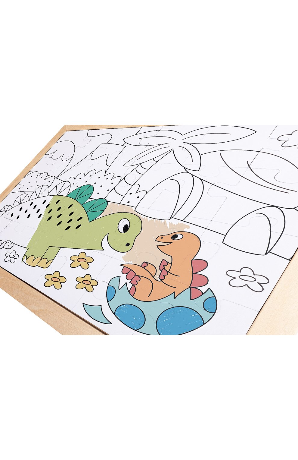 Пазл-раскраска динозавры HAPE, арт. E1641_HP, фото 3