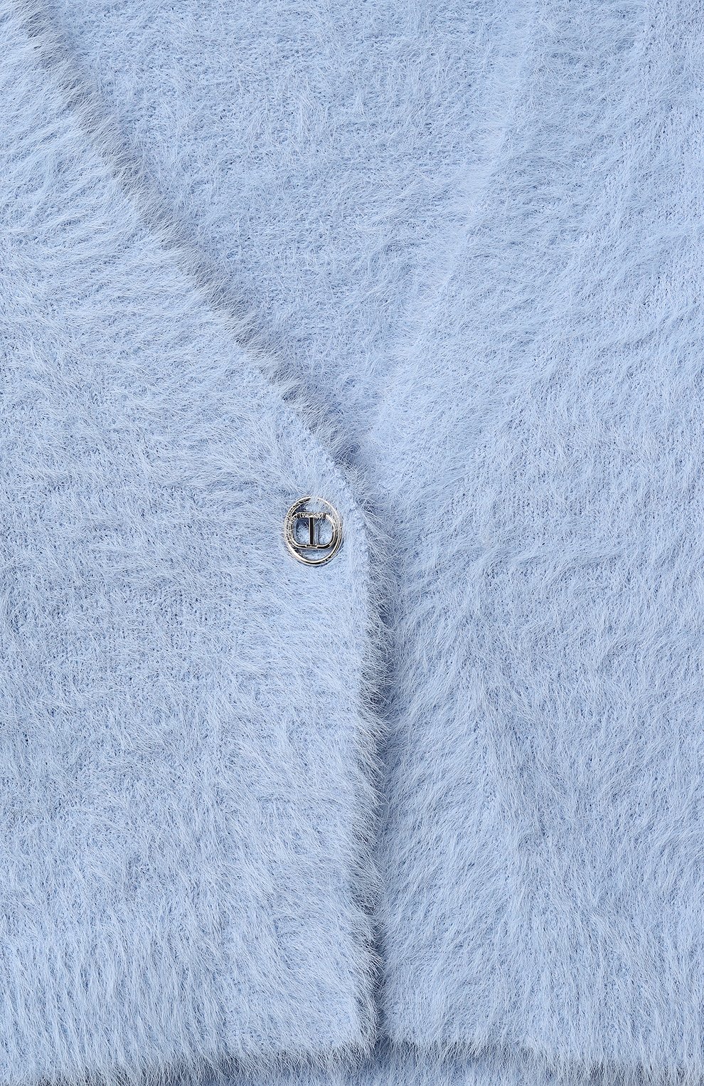 Комплект из кардигана и жилета TWINSET голубого цвета по цене 16950 руб., арт. 242GJ3211, фото 4 Комплект из кардигана и жилета TWINSET, арт. 242GJ3211, фото 4