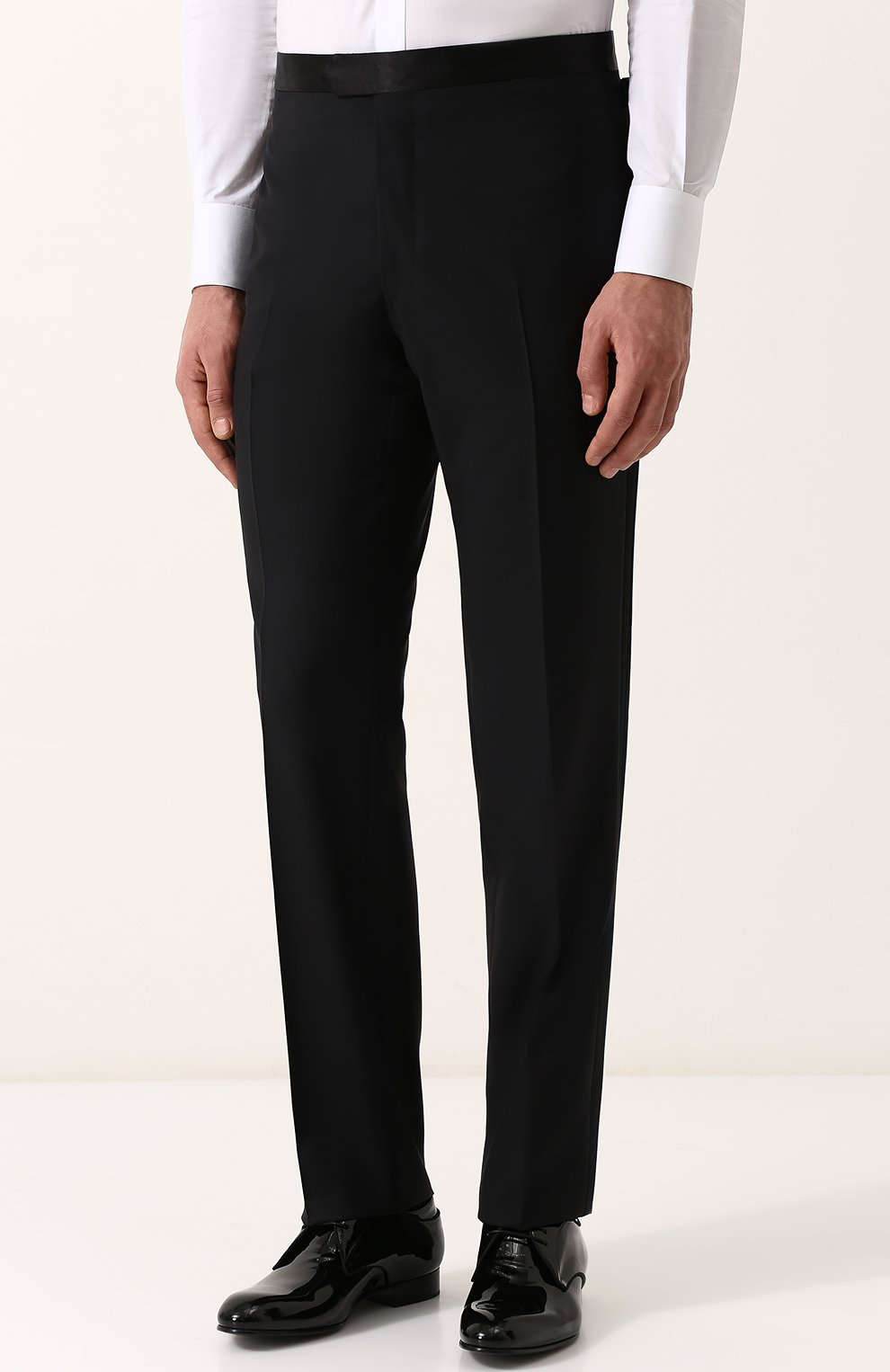 Шерстяной приталенный смокинг LANVIN, арт. RMSU0008-M00600ALS, фото 4