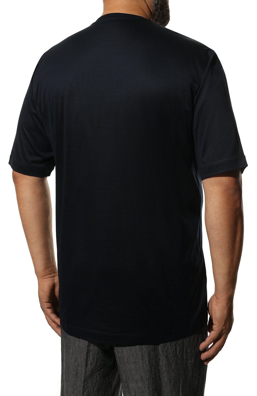 Хлопковая футболка ZILLI, арт. MEX-NT330-STYL1/MC01/64, фото 4