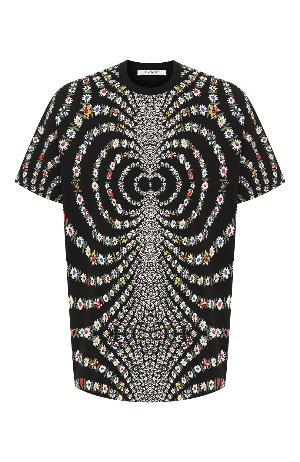 Хлопковая футболка  GIVENCHY, арт. BM70PR3002, фото 1