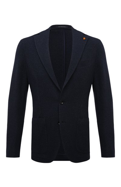 Мужской пиджак из шерсти и хлопка SARTORIA LATORRE, арт. JD74/JG041