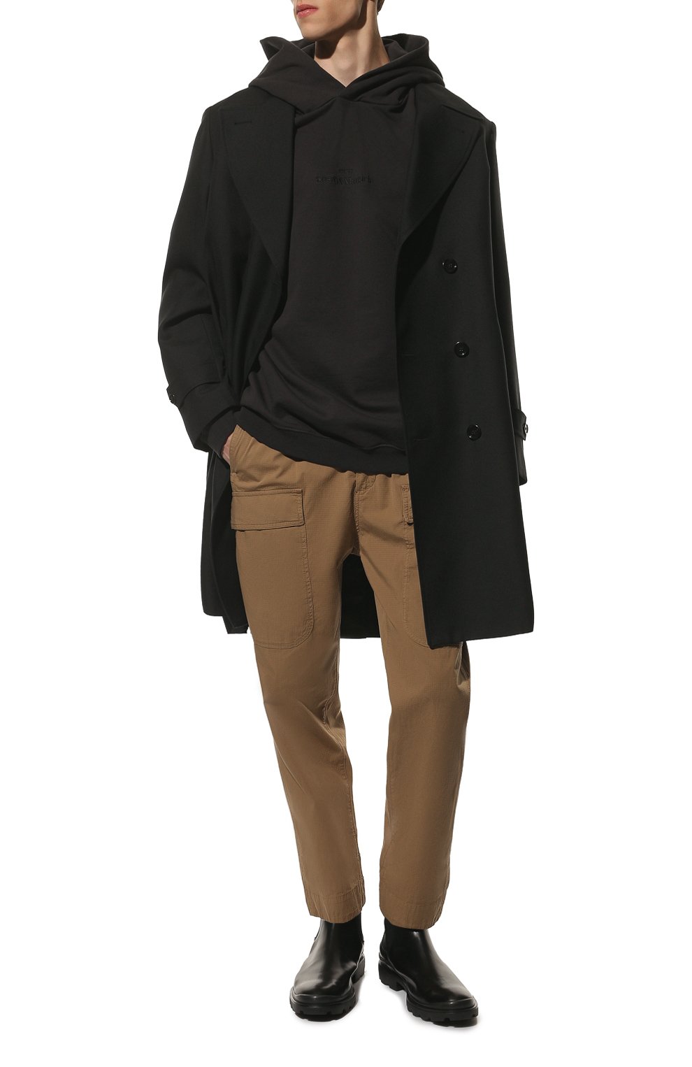 Хлопковое худи MAISON MARGIELA, арт. S50GU0191/S25550, фото 2