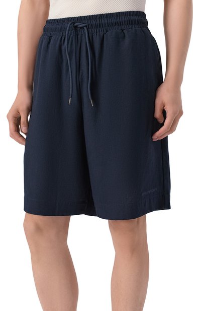 Шорты изо льна и вискозы EMPORIO ARMANI, арт. EM000681/AF20590, фото 3
