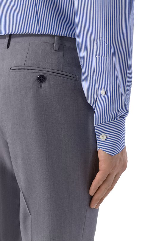 Хлопковая сорочка Giampaolo 608/TS39332 Синий  608/TS39332 Фото 5