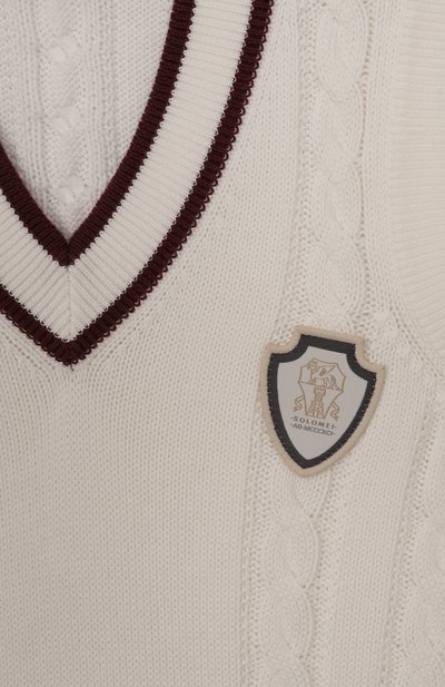 Хлопковый жилет BRUNELLO CUCINELLI, арт. B2873817TA, фото 3