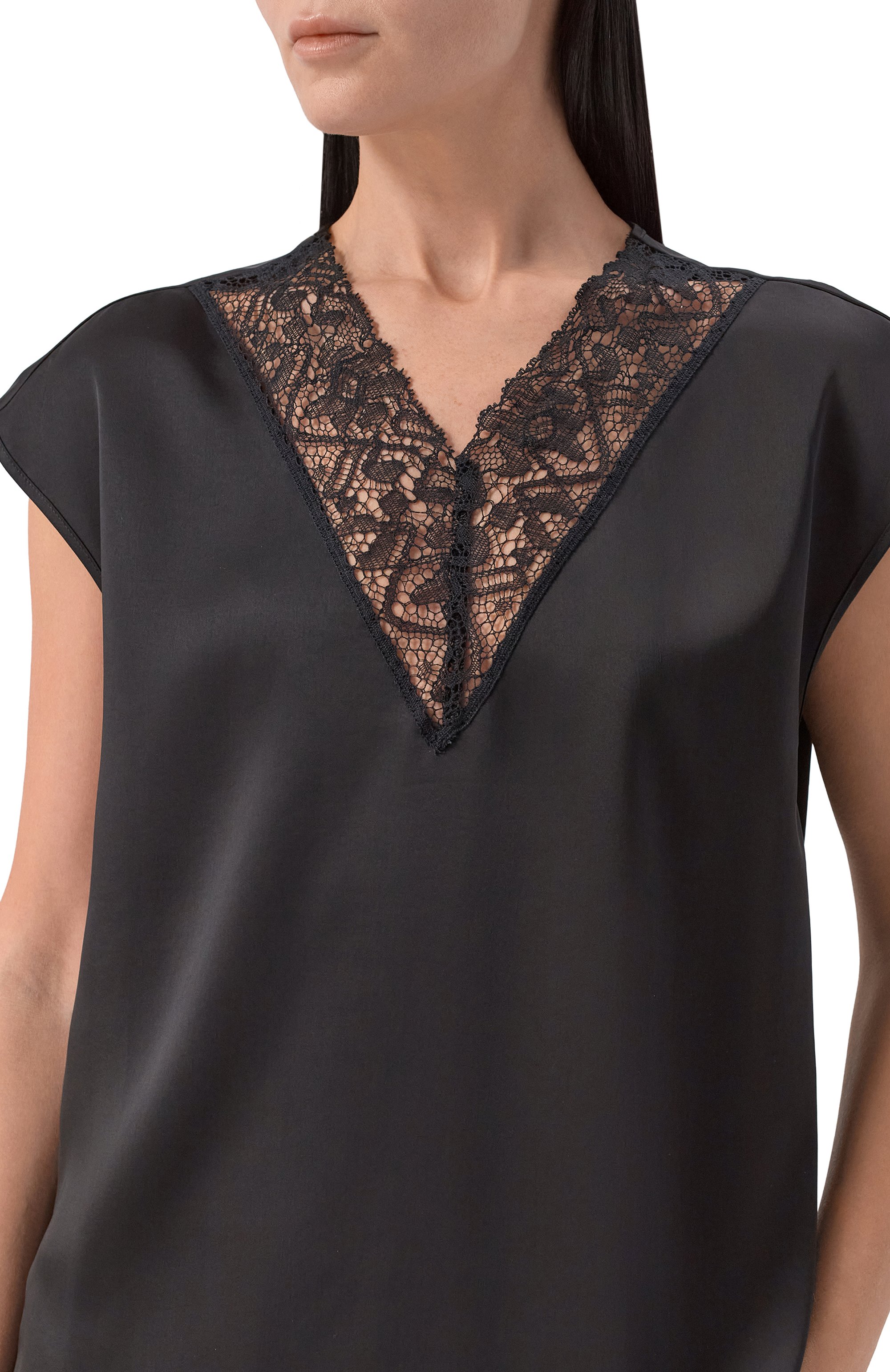 Атласный топ WEEKEND MAX MARA, арт. WKDSTAFFA, фото 5