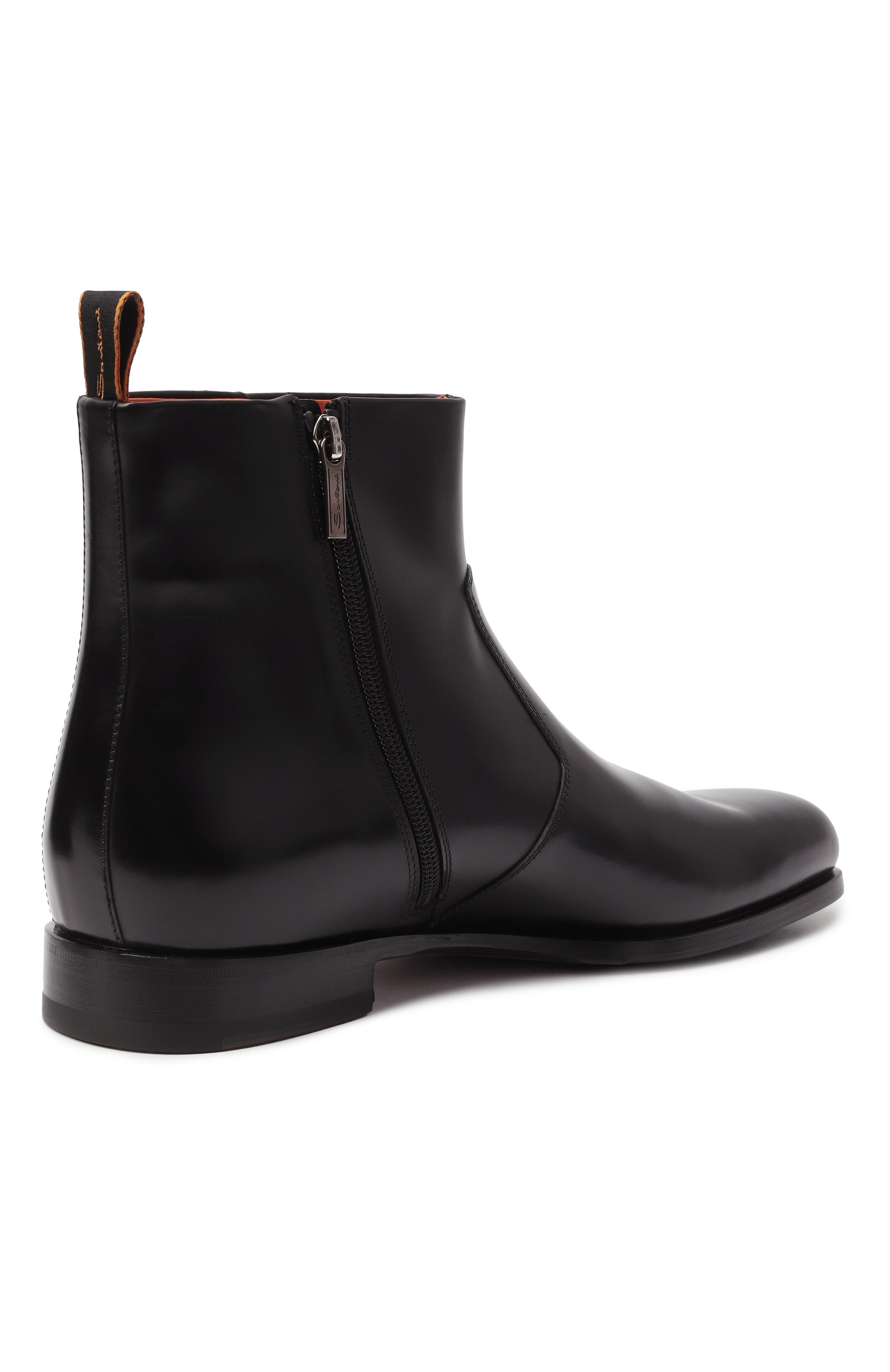 Кожаные сапоги brando SANTONI, арт. MCBG19174BJ1GNTG, фото 5