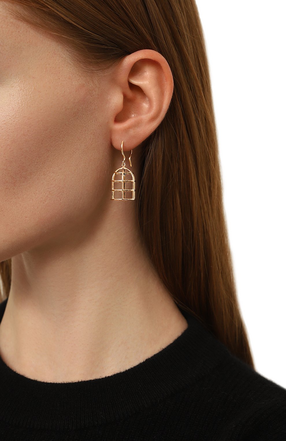 Моносерьга сломанная клетка AVGVST, арт. 306016-01, фото 2