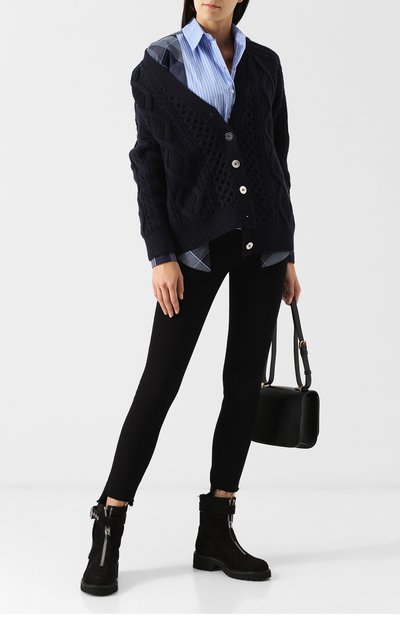 Замшевые ботинки с внутренней отделкой из меха кролика GIUSEPPE ZANOTTI DESIGN, арт. I870060/003, фото 2