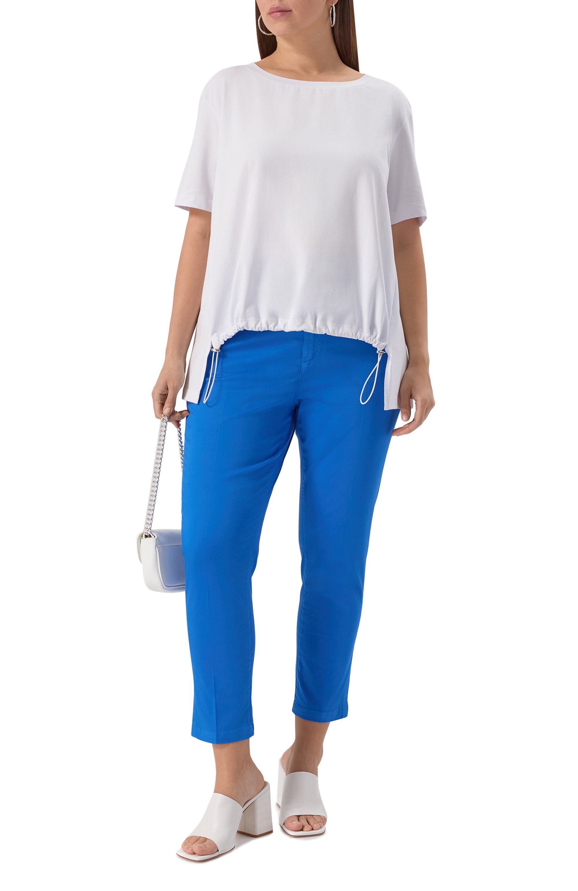 Хлопковая футболка PERSONA BY MARINA RINALDI, арт. GIRANTE, фото 2