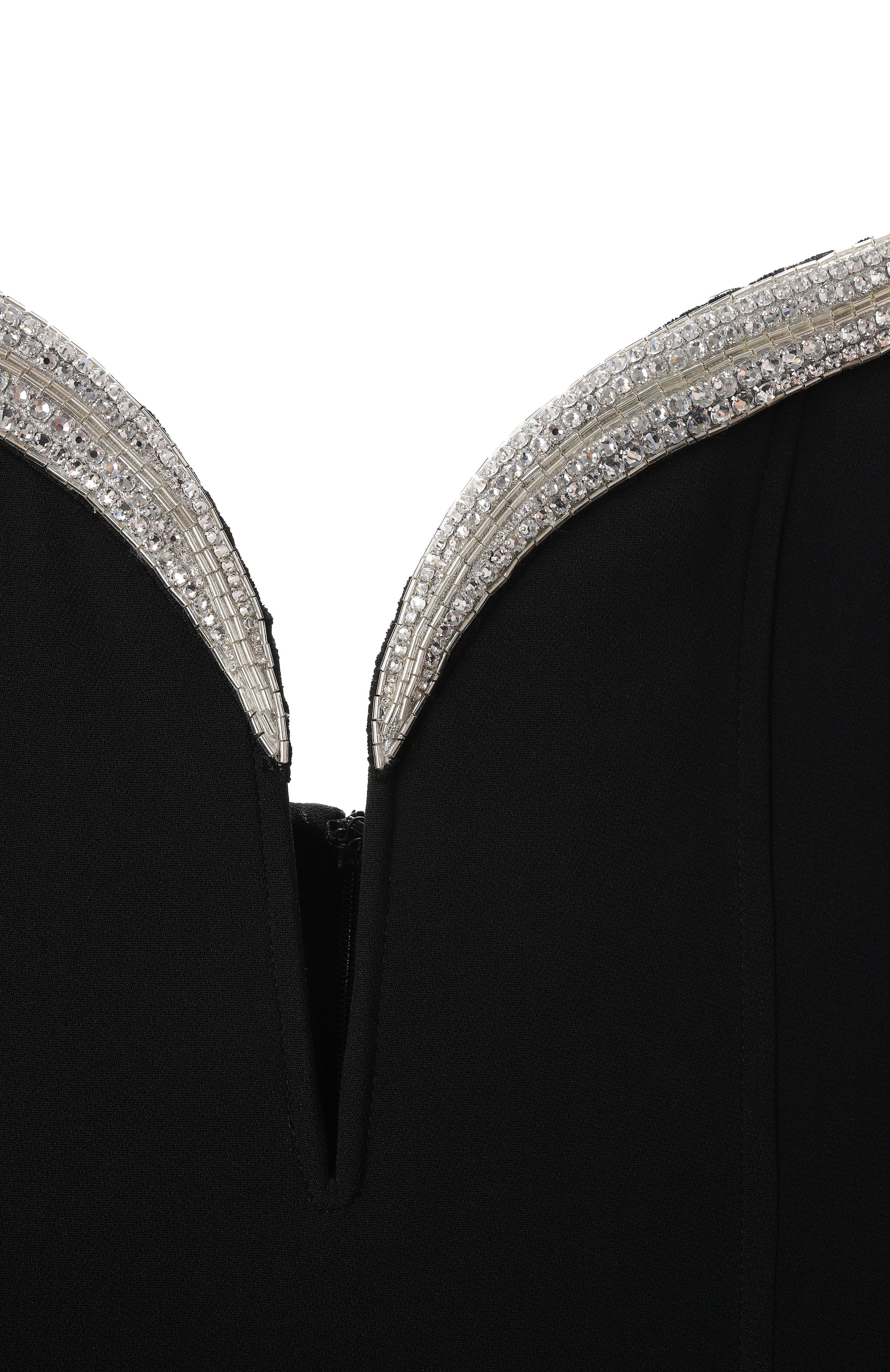 Платье с отделкой стразами DAVID KOMA, арт. PF24DK58D, фото 6