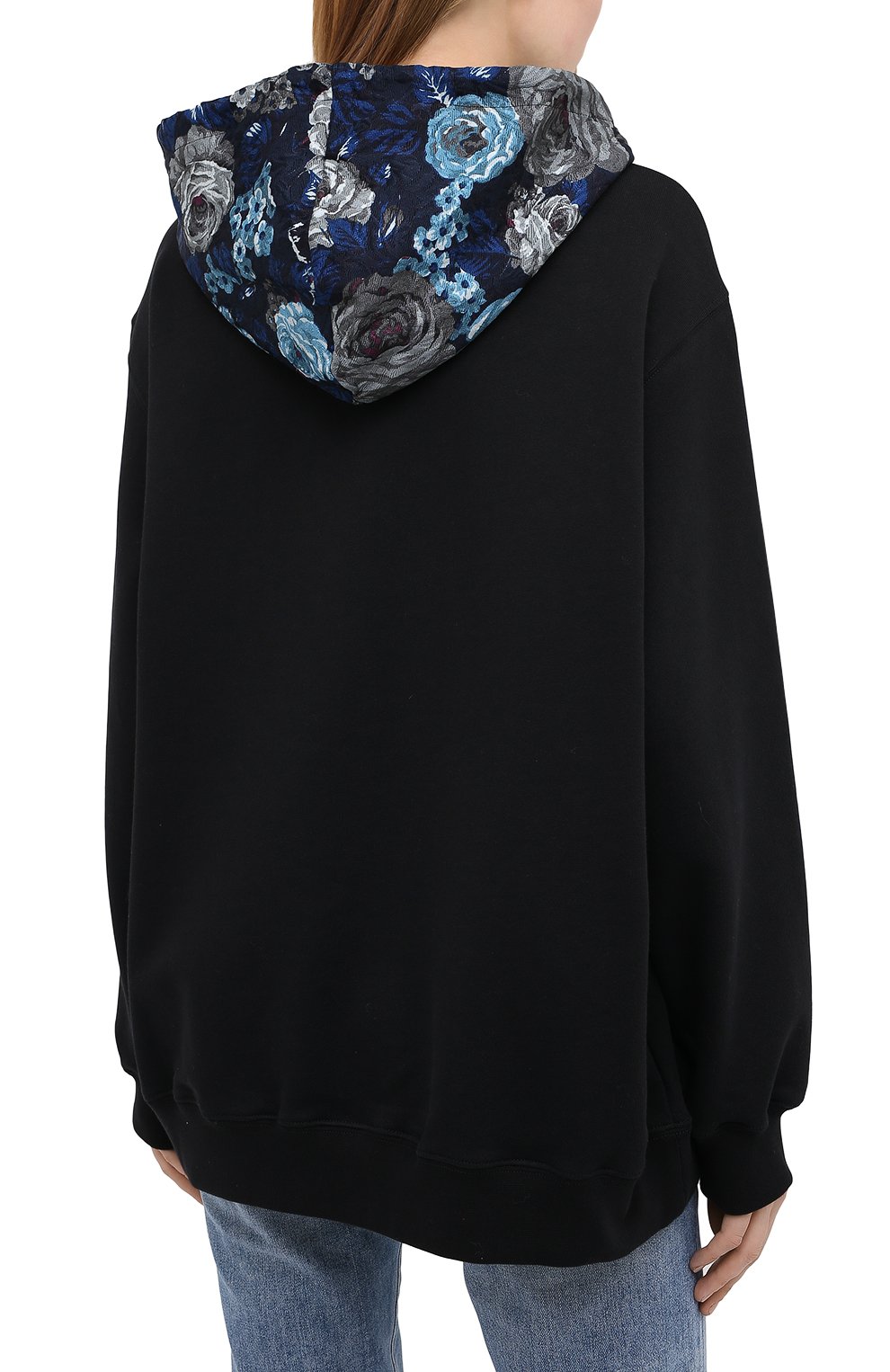 Хлопковое худи MSGM, арт. 2941MDM174 207799, фото 4