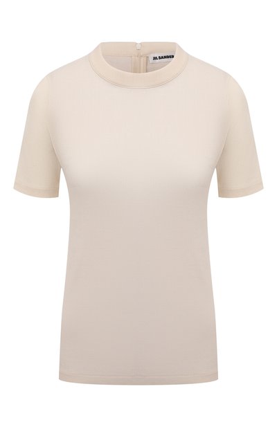 Женский хлопковый топ JIL SANDER, арт. JSWS707303-WS247108