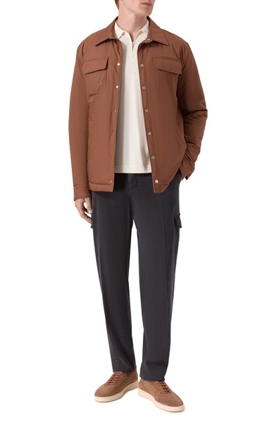 Брюки-карго из лиоцелла KITON, арт. UPLACTK0606H03, фото 2