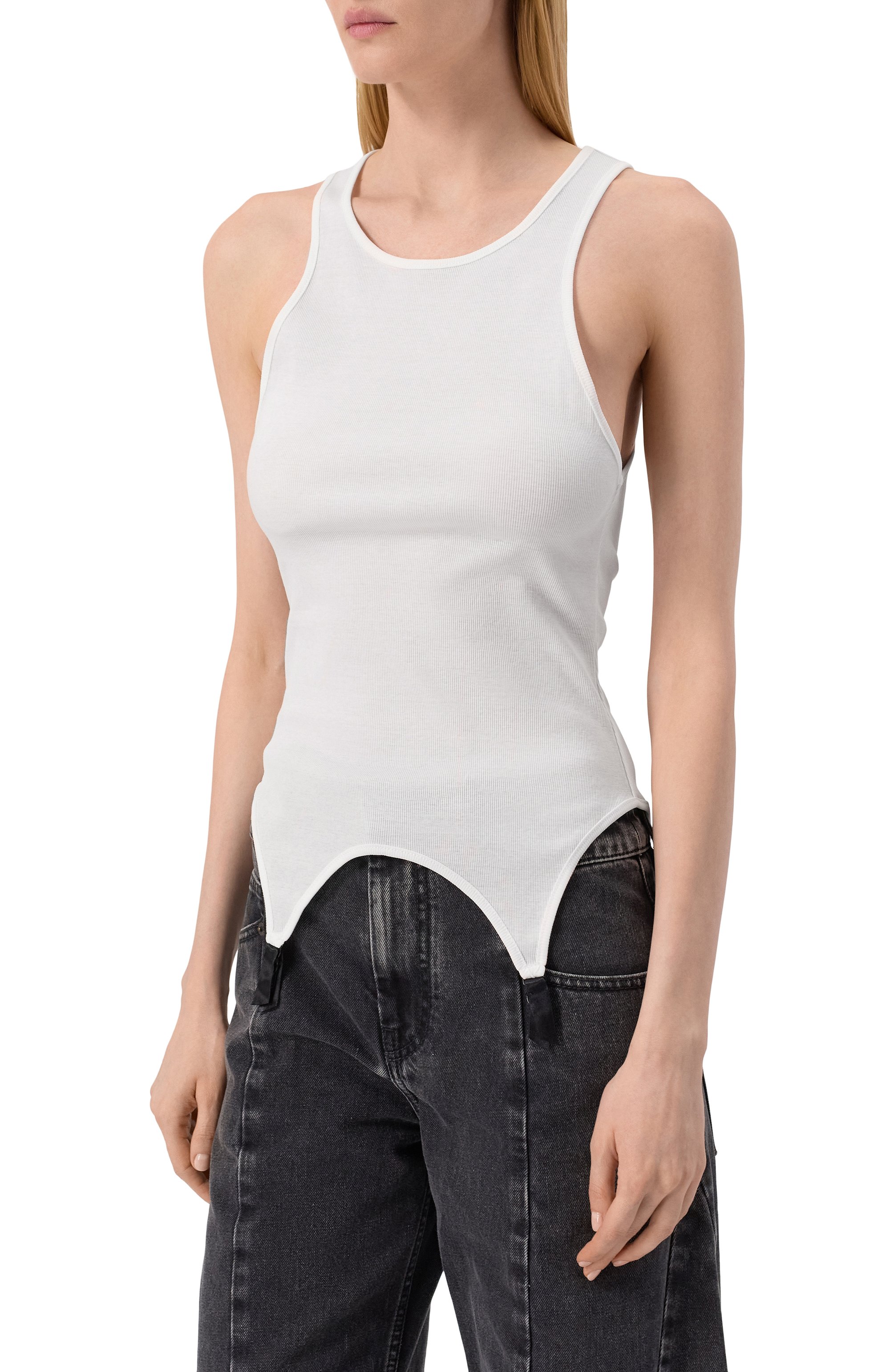 Хлопковая майка KIKI DE MONTPARNASSE, арт. C002TP002, фото 3