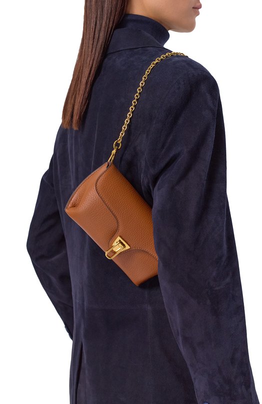 Сумка Double Beat small Coccinelle E1 T8A 18 02 01 Коричневый  E1 T8A 18 02 01 Фото 8