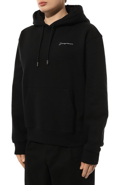 Хлопковое худи JACQUEMUS, арт. 22H245JS3102120, фото 3