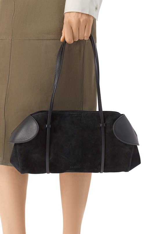 Сумка Berenices East West Neous 00068/SUEDE/LEATHER Чёрный  00068/SUEDE/LEATHER Фото 2