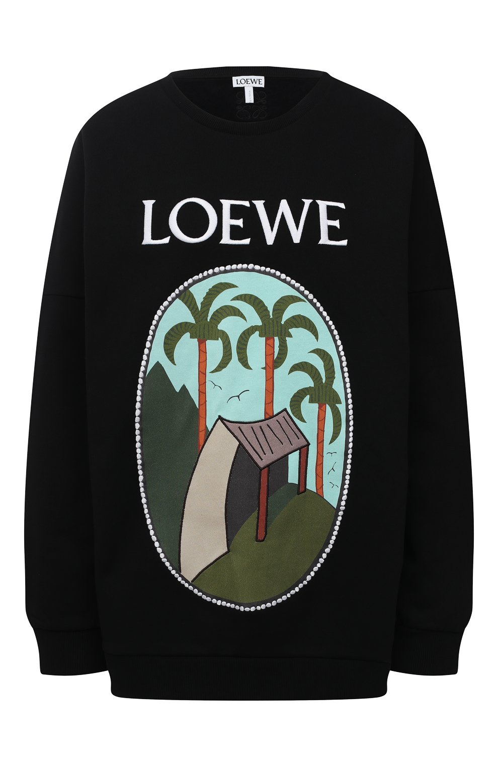 Хлопковый свитшот LOEWE, арт. S897Y24X02, фото 1