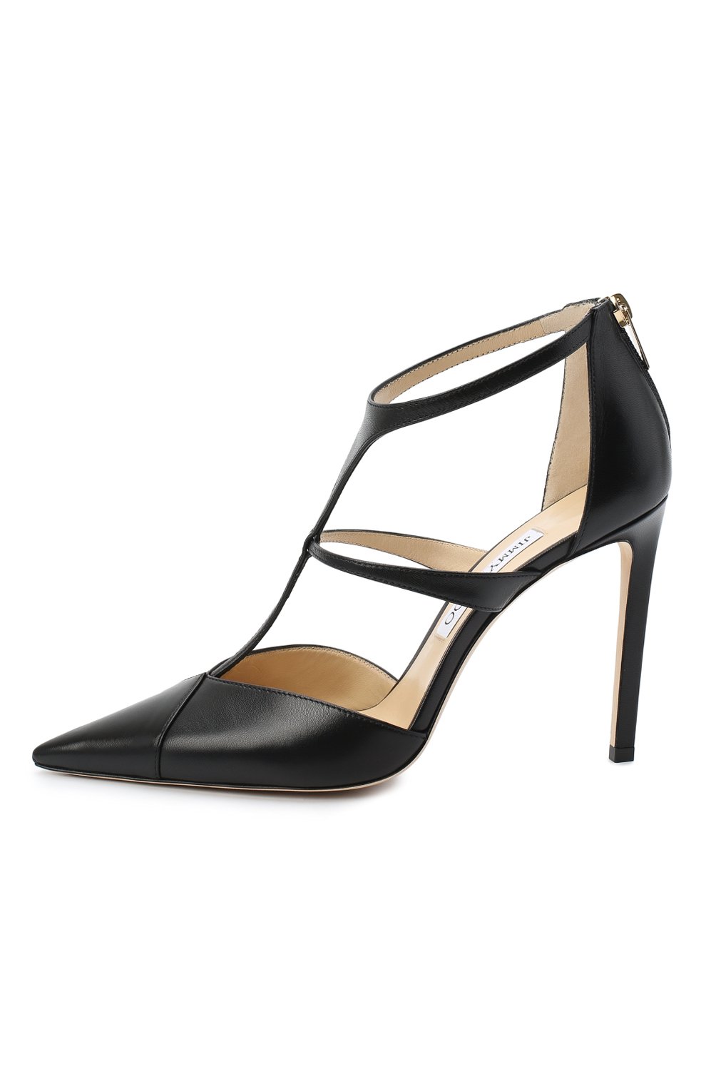 Кожаные туфли saoni 100 JIMMY CHOO, арт. SA0NI 100/KID, фото 3