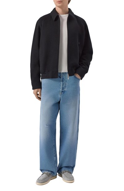 Замшевые лоферы FERRAGAMO, арт. 028298/778818_1, фото 2