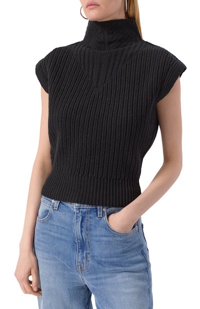 Шерстяной жилет RICK OWENS, арт. RP02E4620/KWV, фото 3