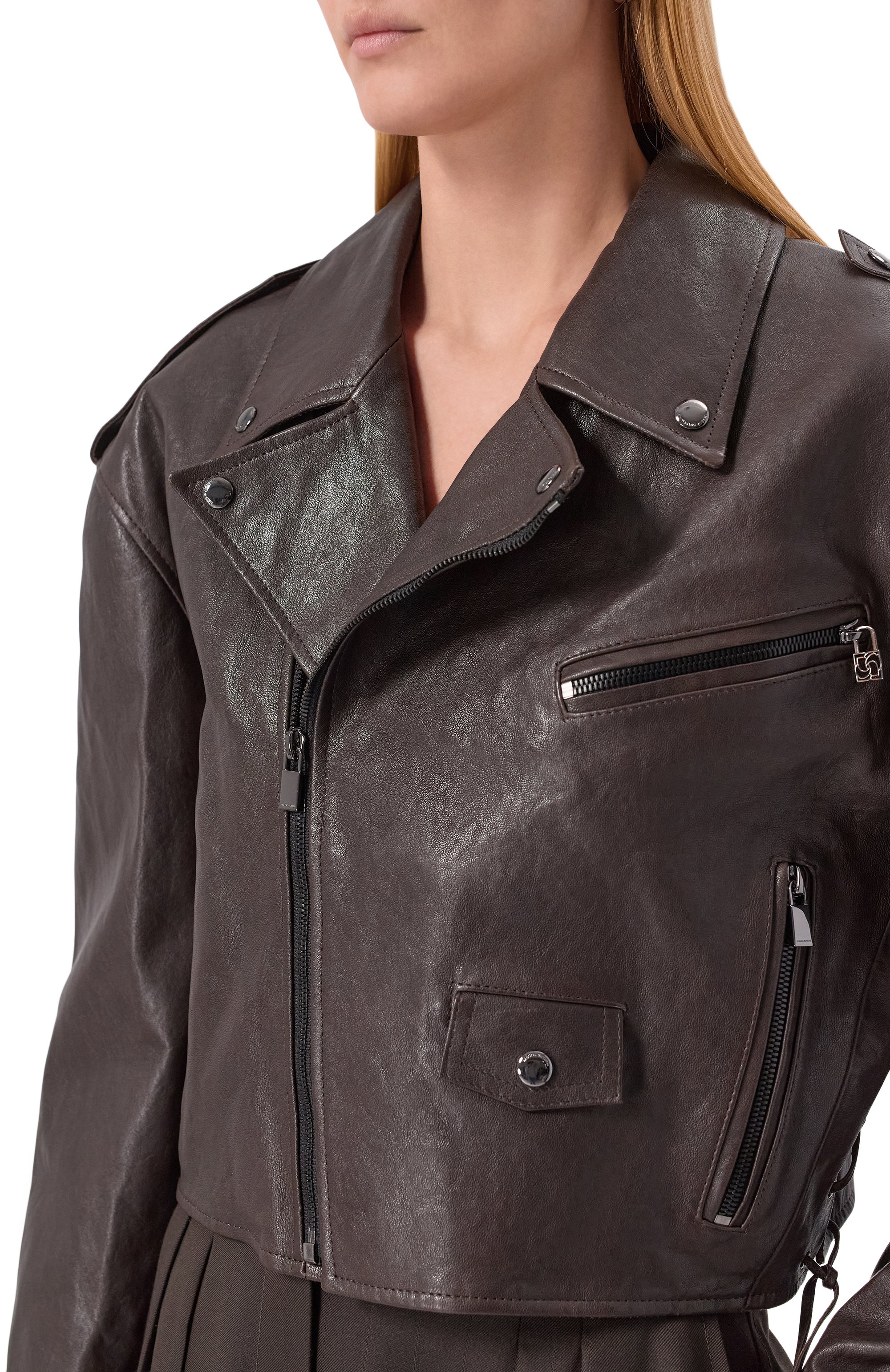 Кожаная куртка MAGDA BUTRYM, арт. 297725, фото 5