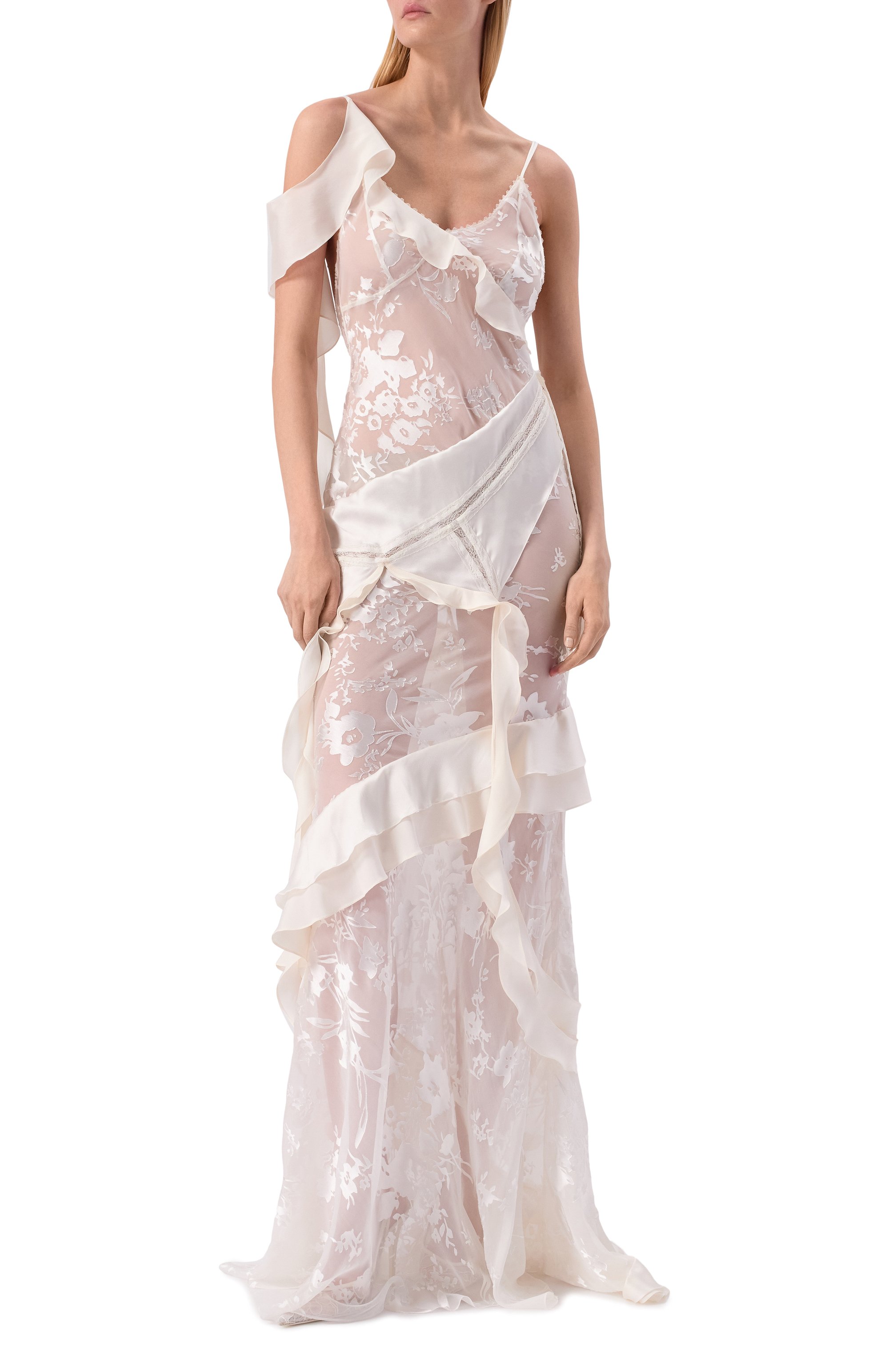 Шелковое платье DANIIL ANTSIFEROV, арт. DA_3115W, фото 2