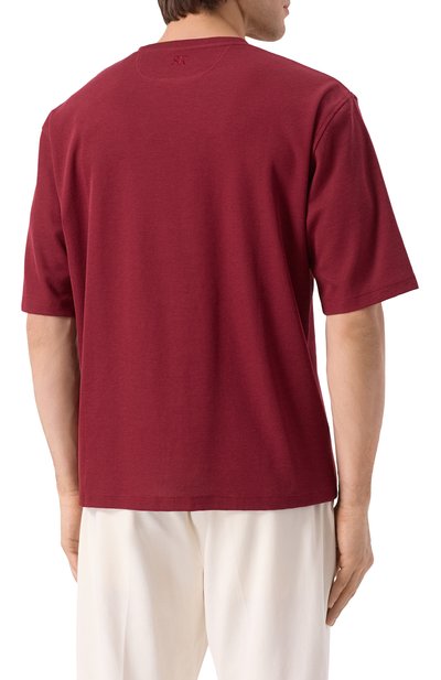 Футболка из хлопка и шелка STEFANO RICCI, арт. MNH5103910/CTK01S, фото 4