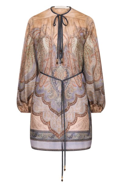 Женская шелковая туника ZIMMERMANN, арт. 5807DRS262