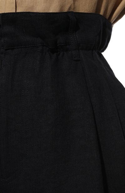 Льняные шорты GIORGIO ARMANI, арт. 2SHPB01B/T0385, фото 5