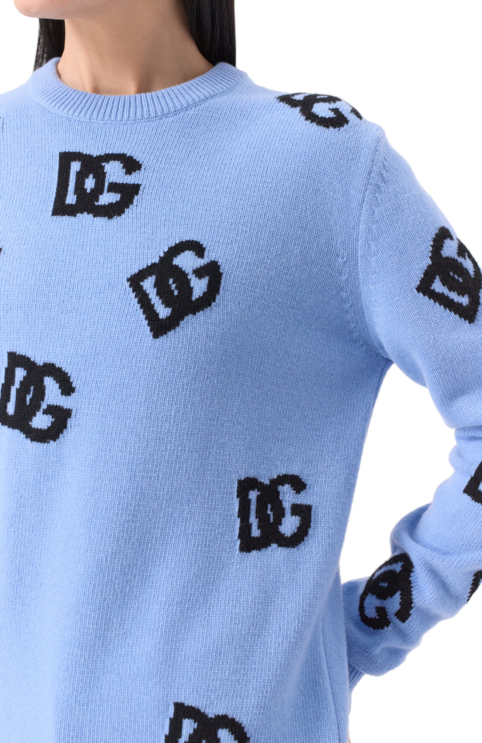 Шерстяной свитер DOLCE & GABBANA, арт. FXX06T/JCVZL, фото 5