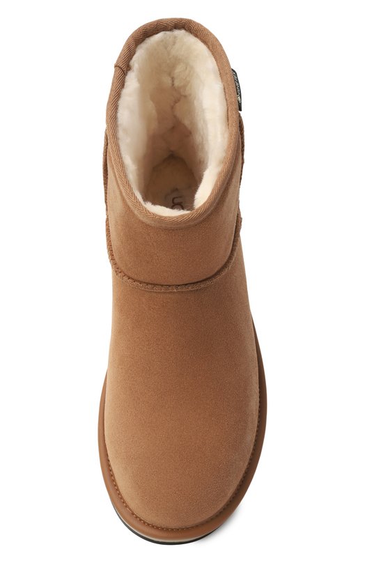 Замшевые сапоги Classic Mini GTX UGG 1171150 Коричневый  1171150 Фото 6