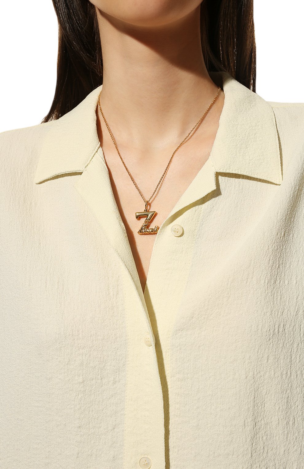 Подвеска на цепочке alphabet z CHLOÉ, арт. CHC20SF02ZCB7, фото 2